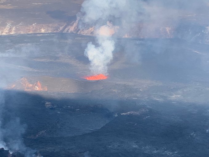 Hawái-volcán Kīlauea, uno de los volcanes más activos del mundo, vuelve a entrar en erupción-1