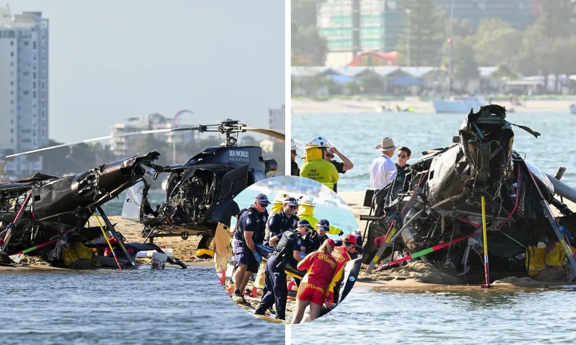 accidente helicóptero australia