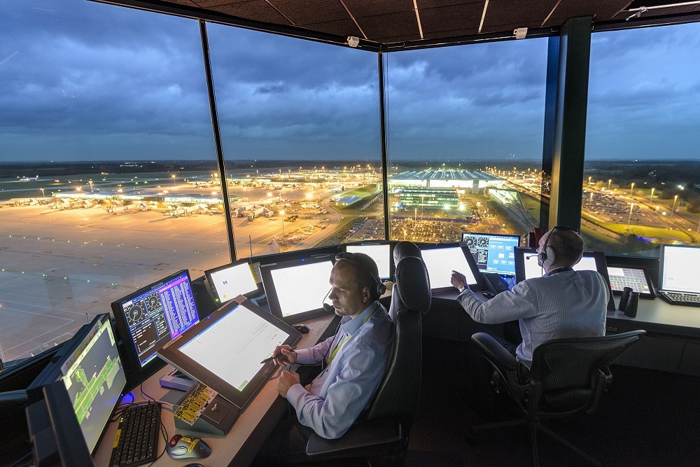 controladores aereos