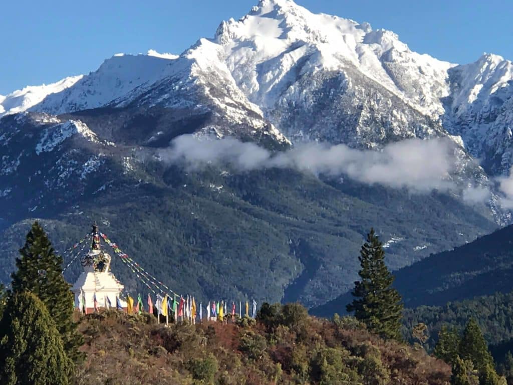 Cómo llegar a Stupa Samanthabadra: un monumento budista para conocer en el noroeste de la Patagonia argentina