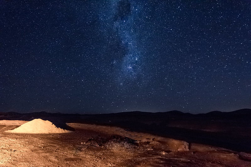 image viajar a Chile 7 Desierto de Atacama por la noche