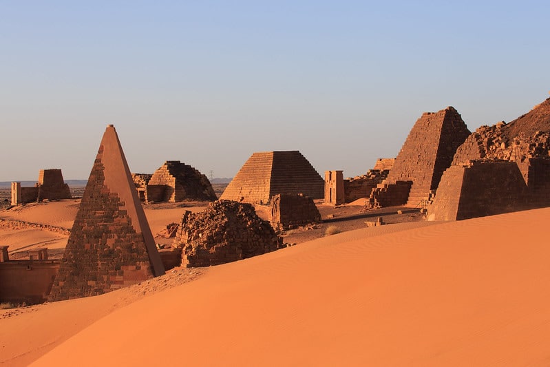 image curiosidades del desierto del Sahara 8 Piramides de Sudan