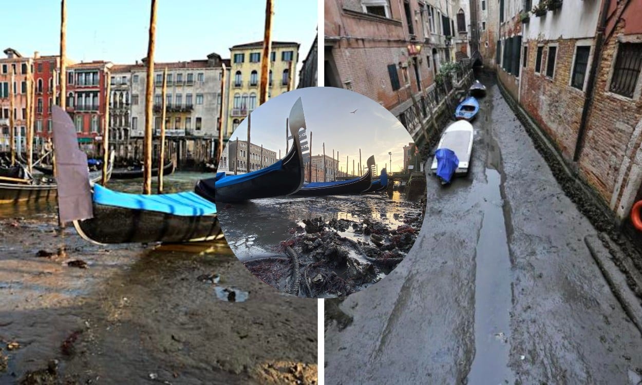 Venecia sin agua