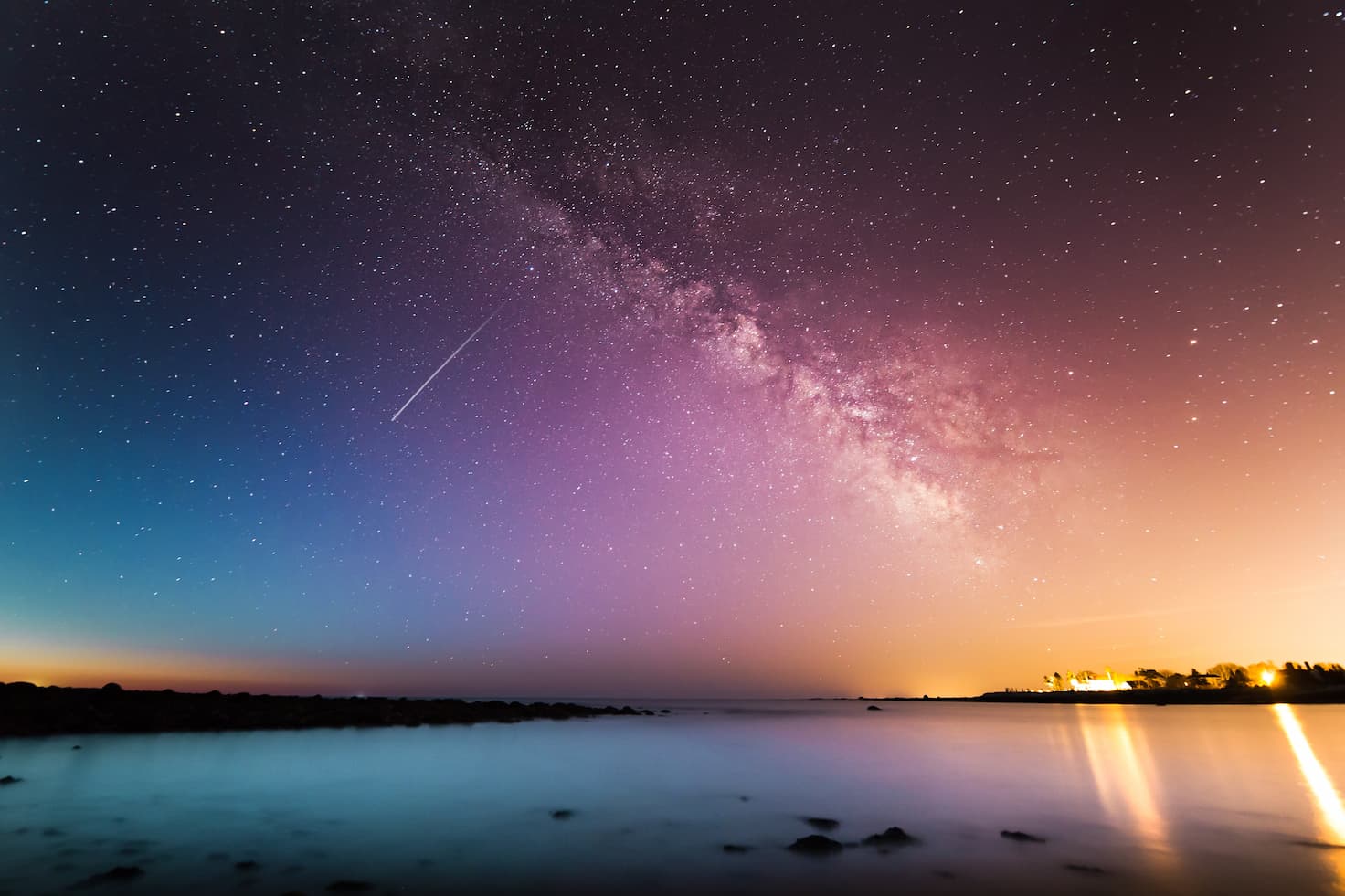 cielo de noche