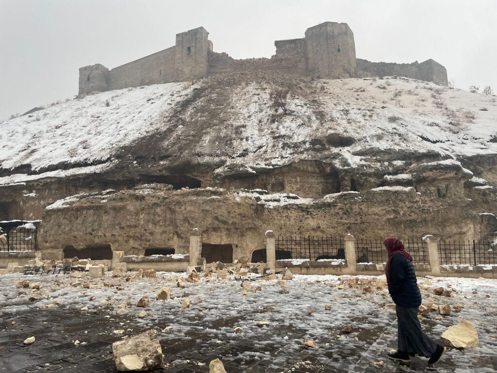 image castillo romano de Gaziantep gaziantep castle 3 terremoto