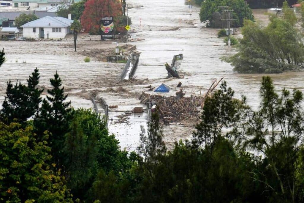 Nueva Zelanda declara estado de emergencia nacional por tercera vez en su historia tras el paso del ciclón Gabrielle