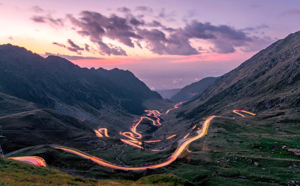 image rumanía transfagarasan road 1