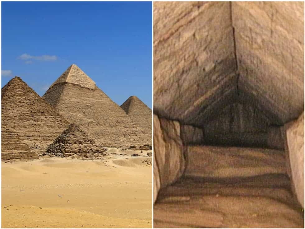 Encuentran misterioso túnel dentro de la Gran Pirámide de Giza