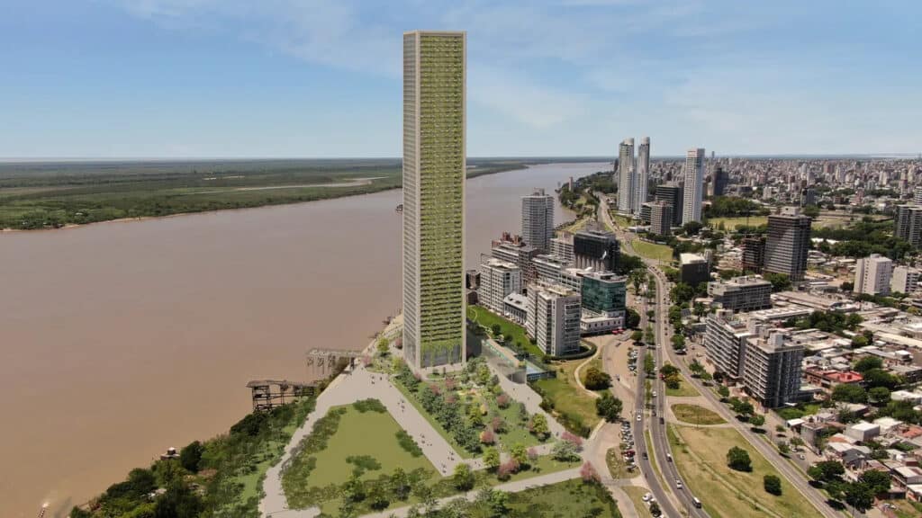 Rosario será sede del segundo rascacielos más alto de Argentina: tendrá una altura de 200 metros y comenzará a construirse en 2024