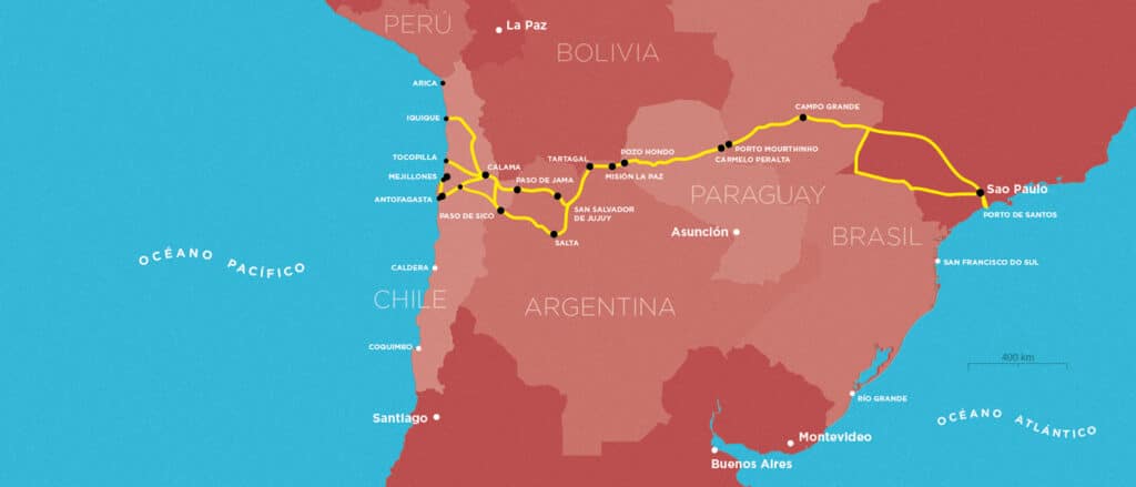 Corredor Bioceánico: así es el ambicioso proyecto que busca conectar los puertos de los océanos Atlántico y Pacífico