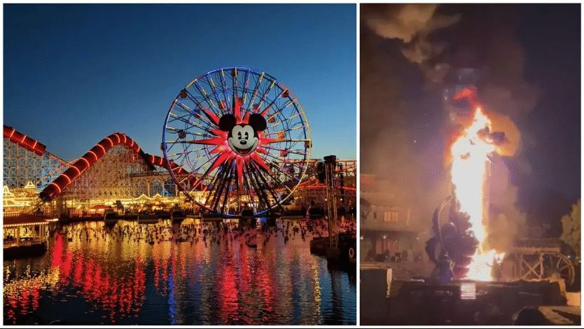 disney incendio