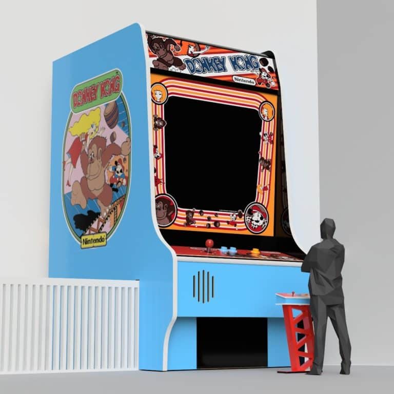 Nintendo y un museo de juegos en Nueva York se unen para exhibir un arcade de Donkey Kong con 6 metros de alto