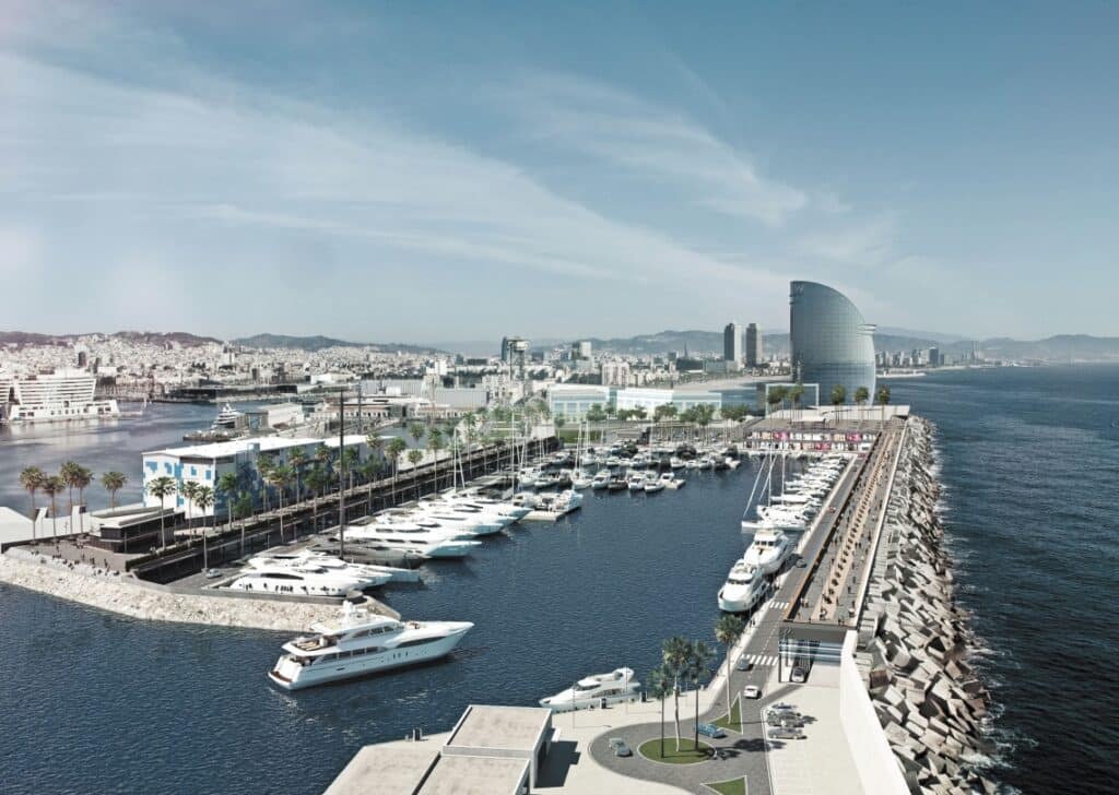 Barcelona: El puerto deportivo Marina Vela inauguró el primer cargador eléctrico para barcos