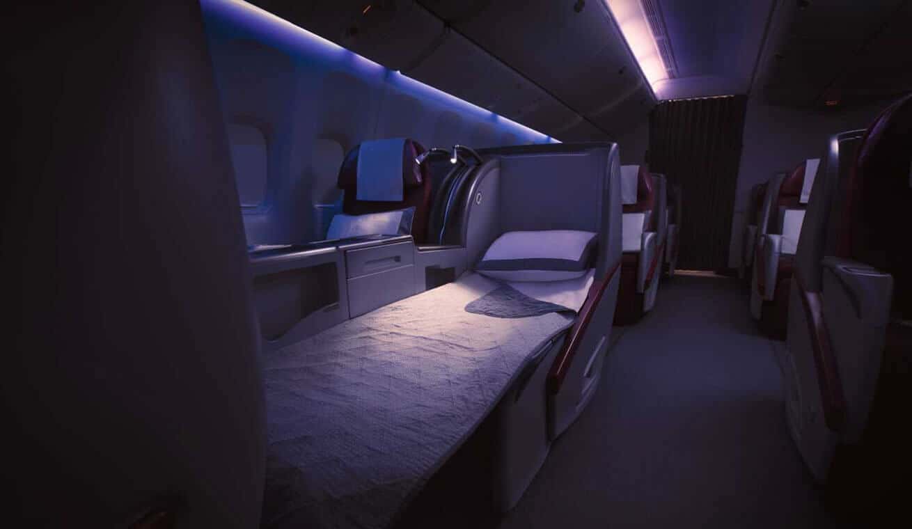 QATAR Airways-business-seat-lie-flat