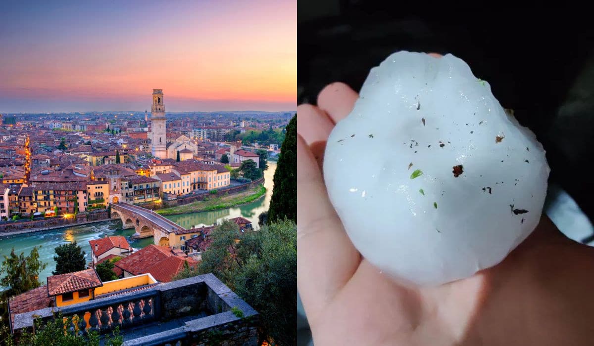 Italia Fuerte temporal con granizo de gran tamaño deja 110 heridos en la región del Véneto-1