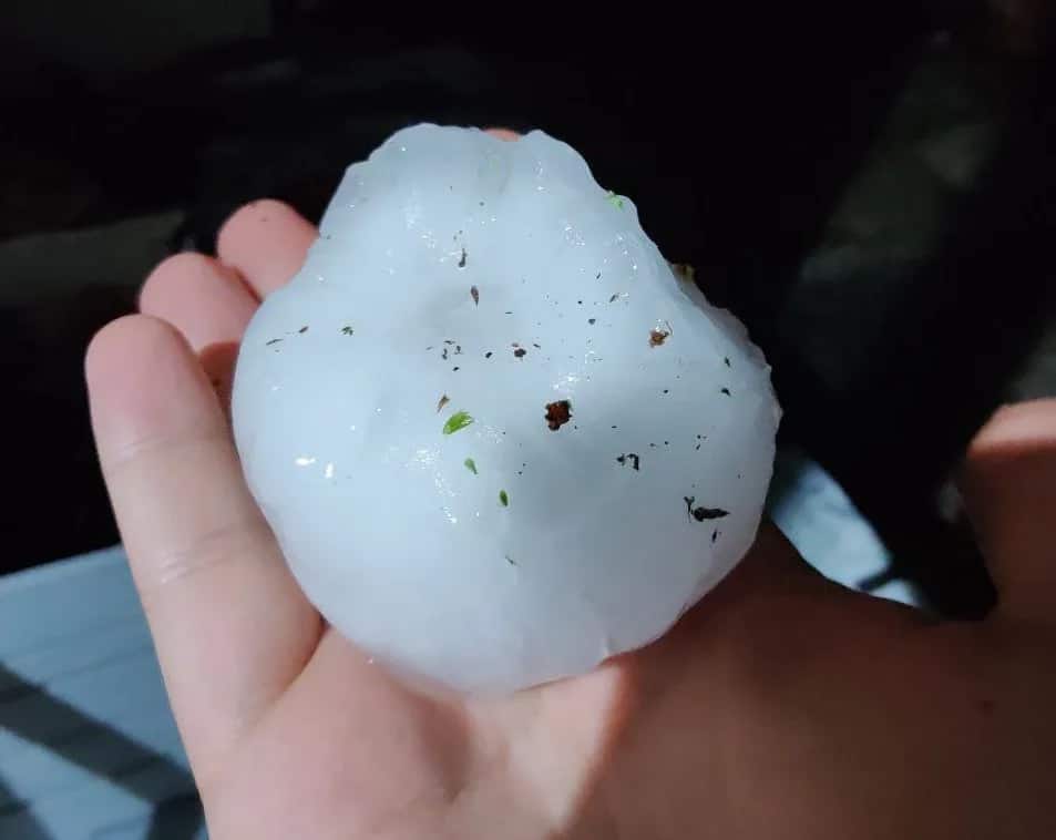 image Véneto Italia fuerte temporal granizo Veneto