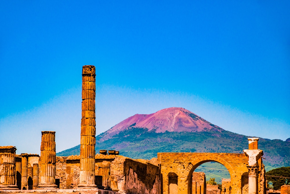 The,Famous,Antique,Site,Of,Pompeii,,Near,Naples.,It,Was