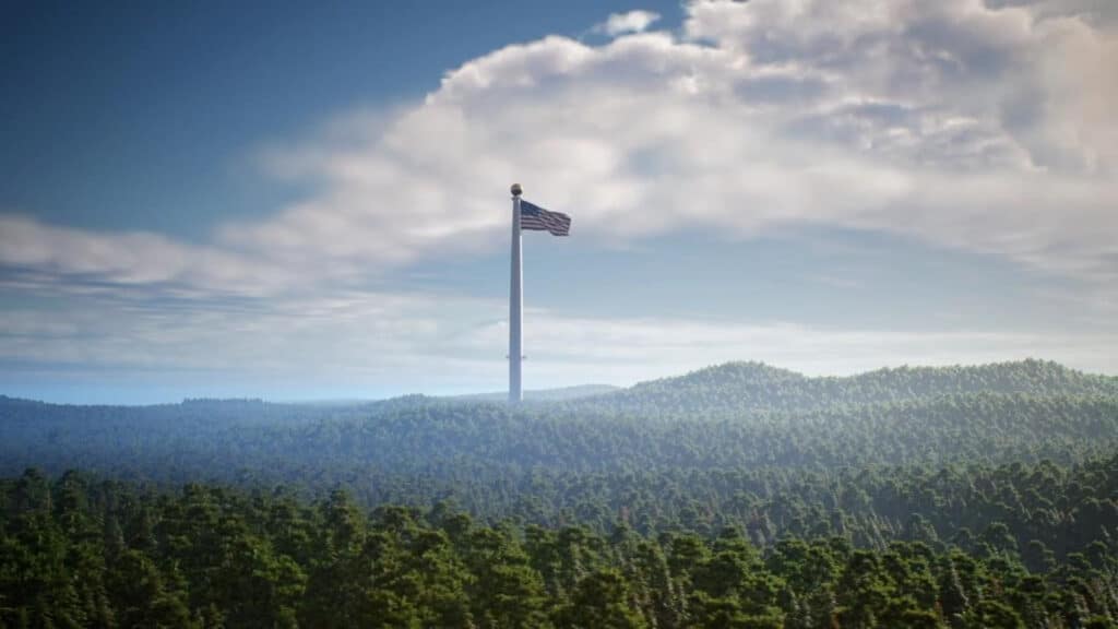 Presentaron un proyecto para construir la bandera más alta del mundo en Estados Unidos: dónde y cómo podría instalarse