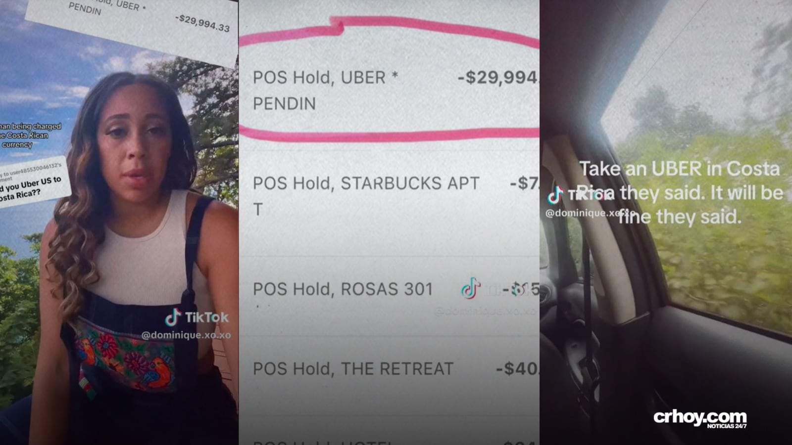 Uber le cobró 29.000 dólares a un turista en Costa Rica