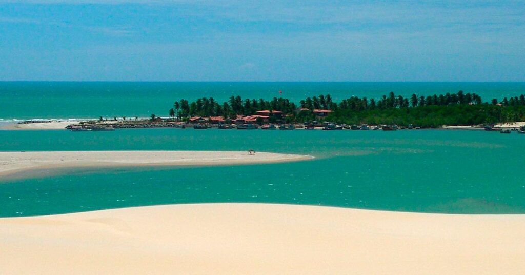 image mejores playas para conocer en Jericoacoara praia do mundau