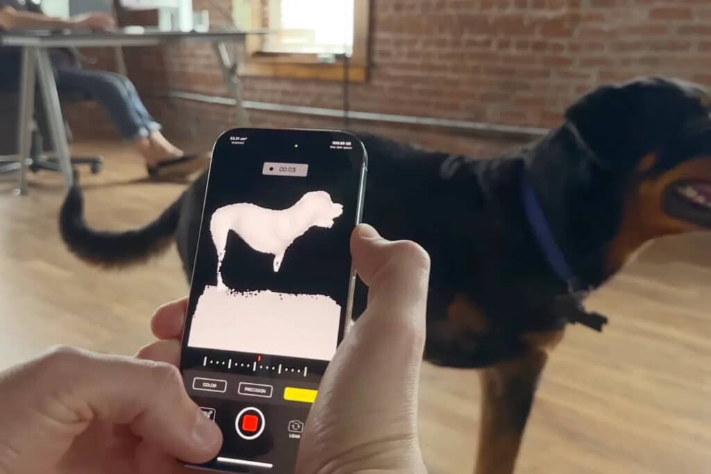 image prótesis impresas protesis 3d para perros con iphone 0