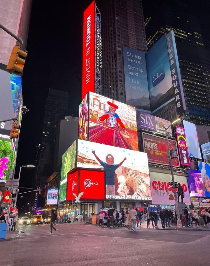 image Times Square Destinos turisticos de America Latina se apoderan de Times Square para presentar sus nuevas campanas promocionales 11