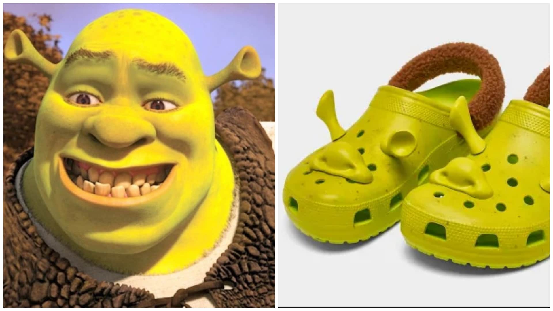 shrek crocs