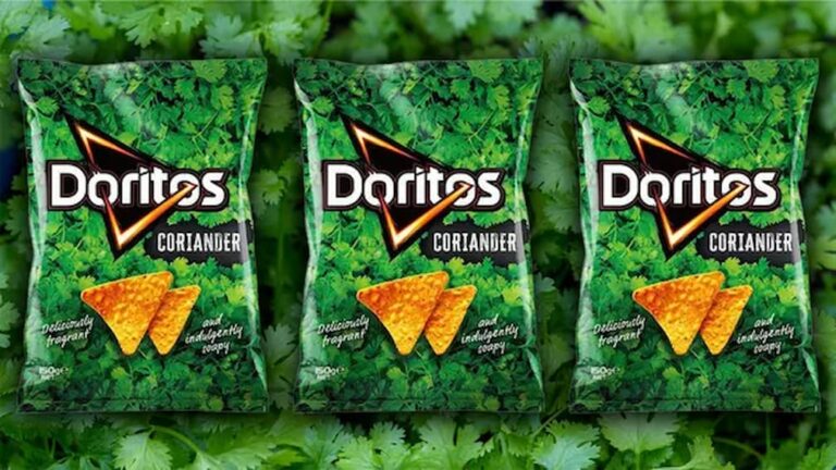 doritos de cilantro