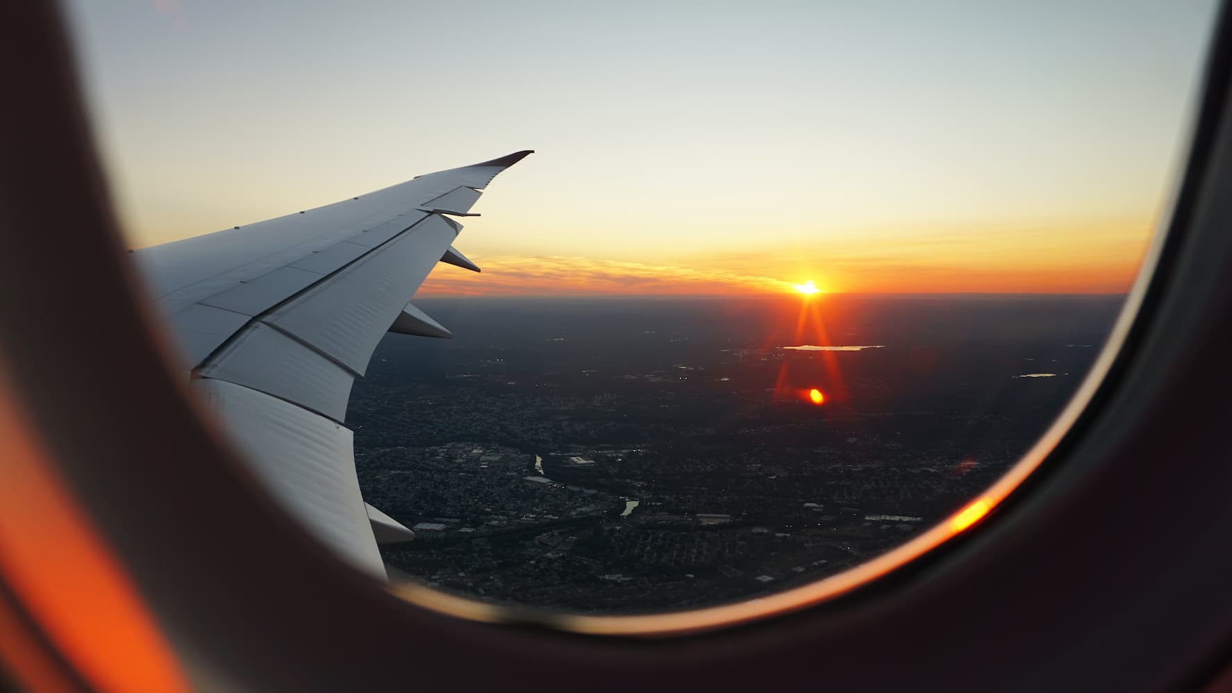 ventana de avion