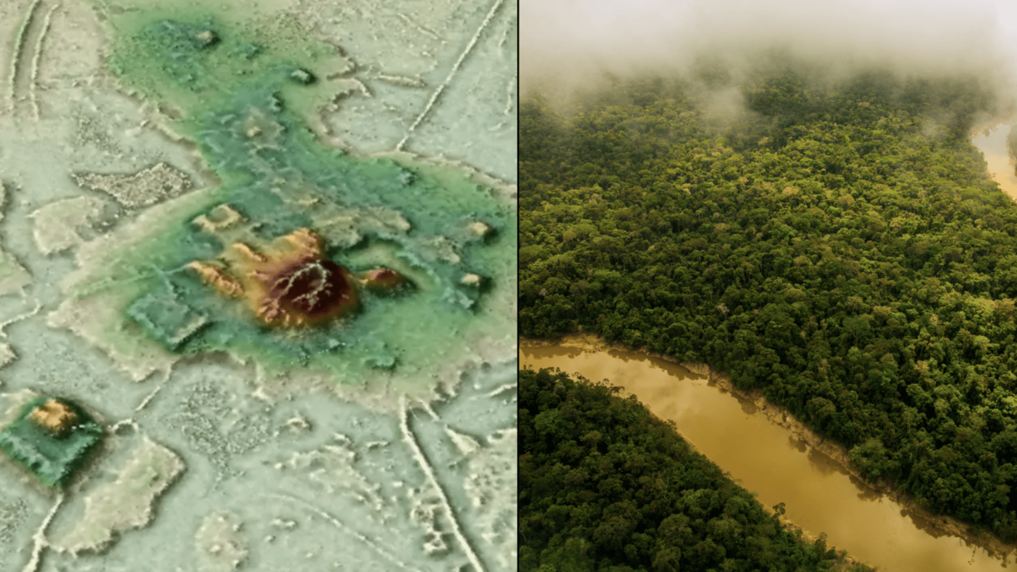 Se han descubierto antiguas pirámides en una zona remota del Amazonas