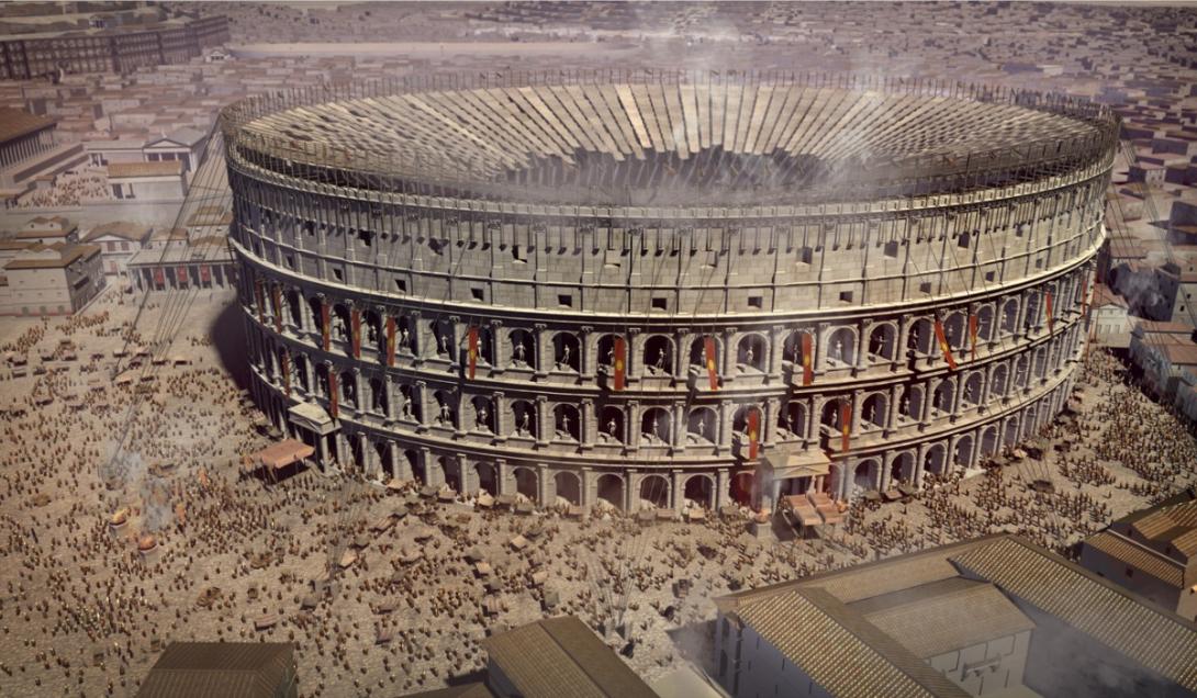 Coliseo romano en 3D