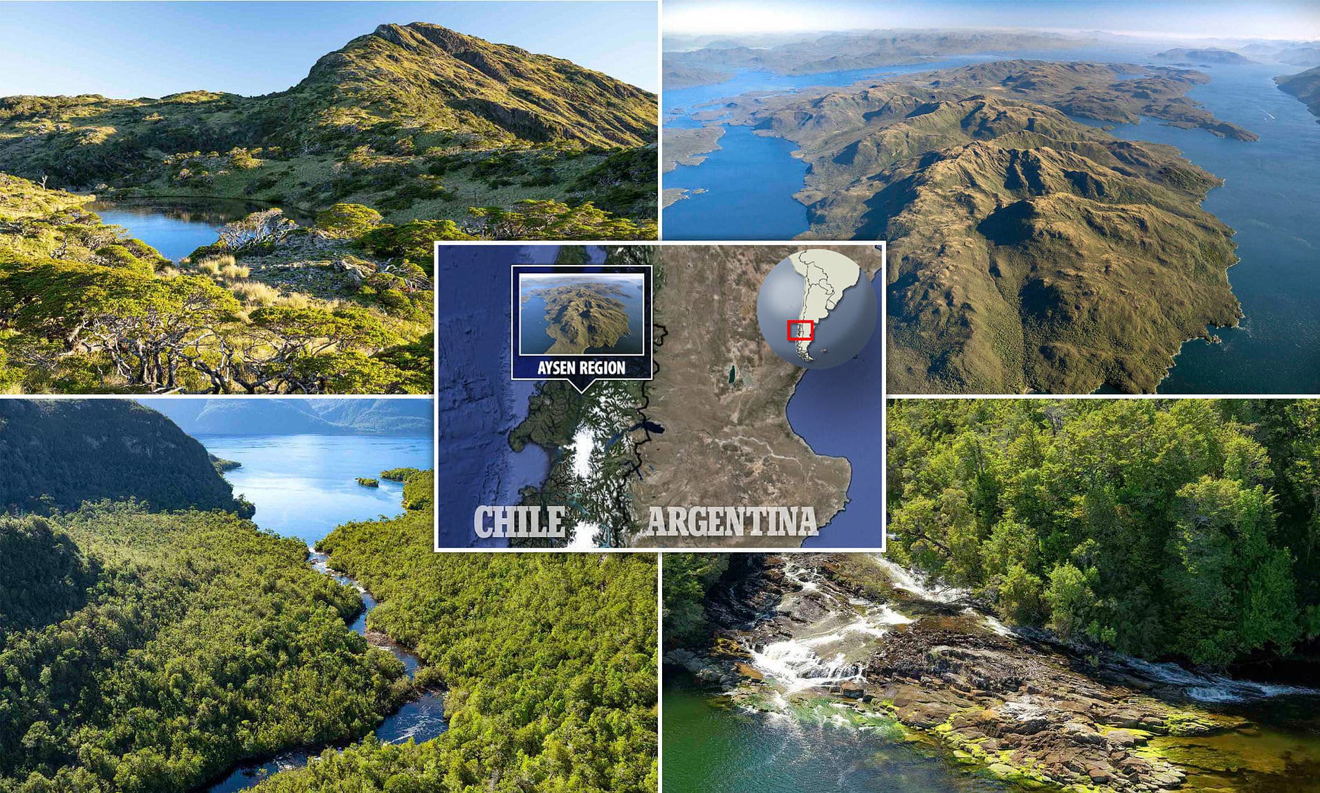 Está a la venta esta isla privada virgen en la Patagonia por 35 millones de dólares