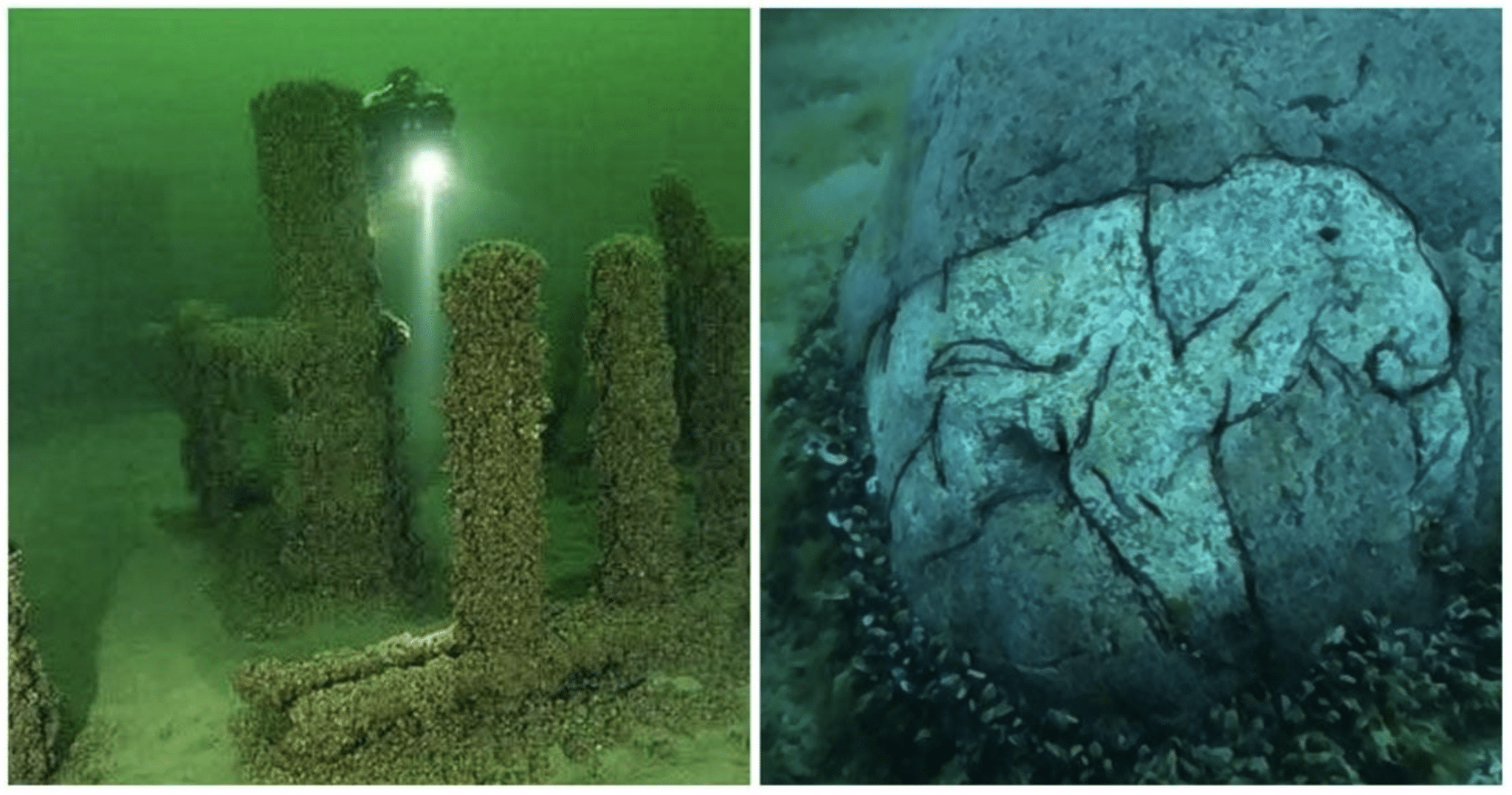 Stonehenge bajo el agua