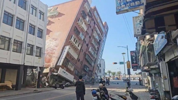 terremoto en taiwan