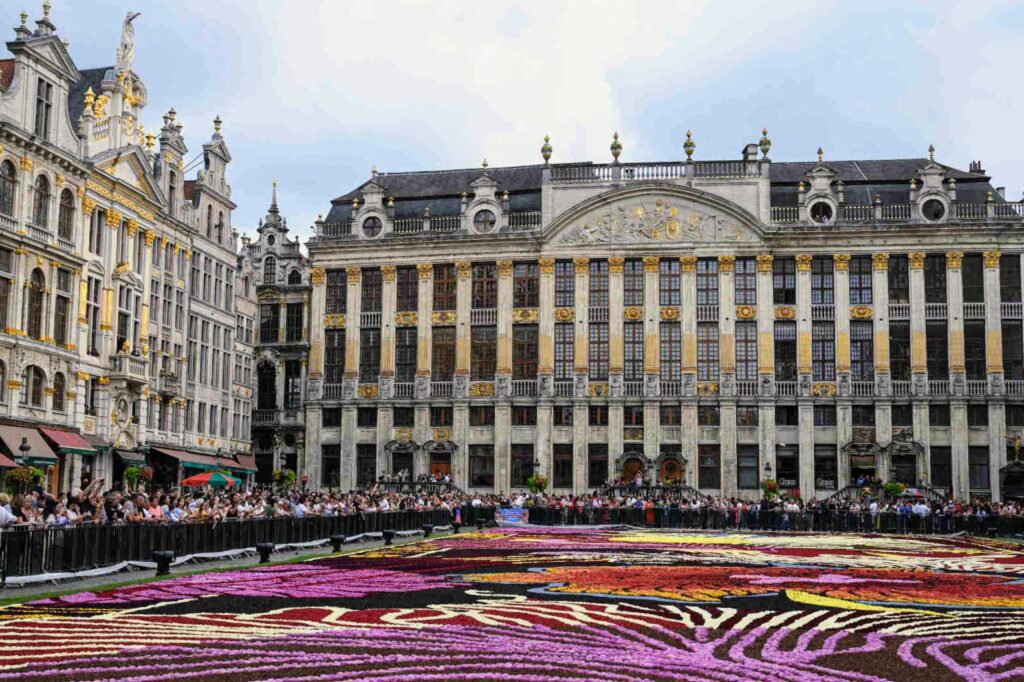 image alfombra flores grand place bruselas 1