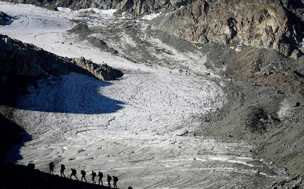 Los glaciares de los Alpes austríacos registran en 2024 su temporada de deshielo más larga desde que hay datos