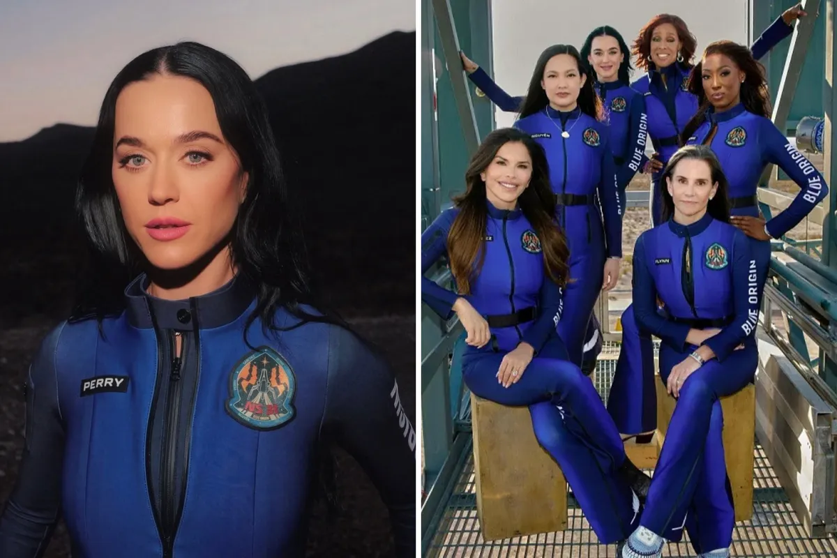 Katy Perry y Gayle King viajan al espacio con Blue Origin