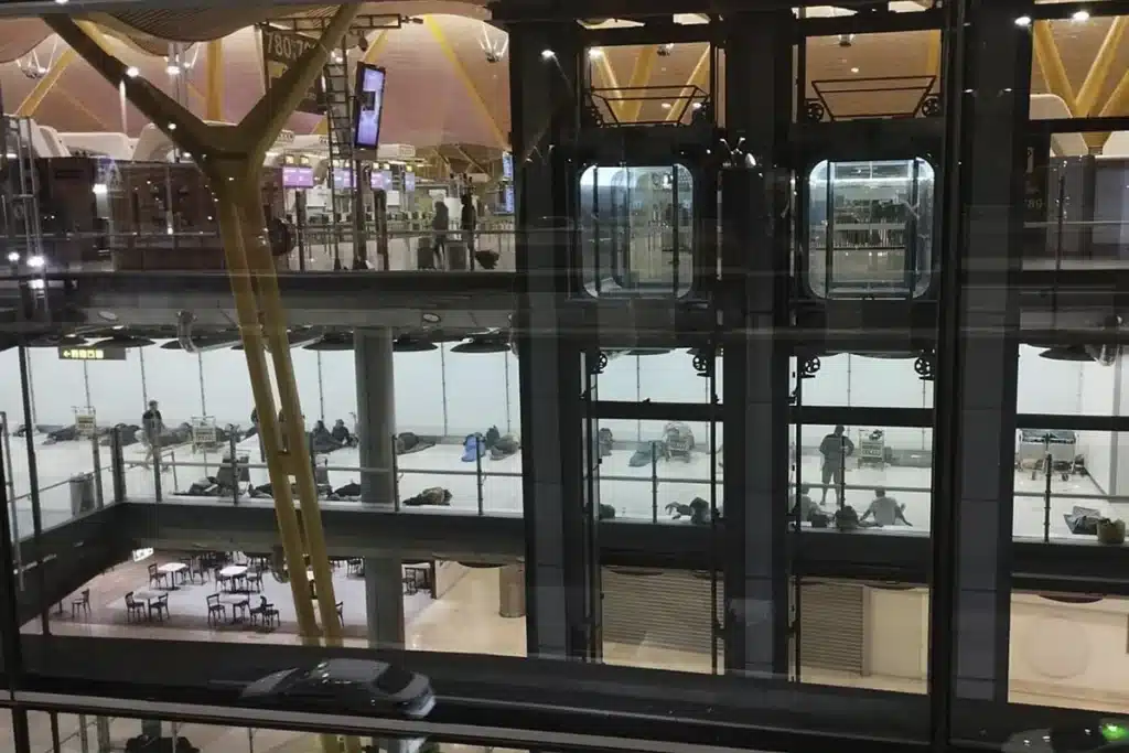 Plagas, agresiones y caos sanitario en el aeropuerto de Madrid image 17464534319765 1