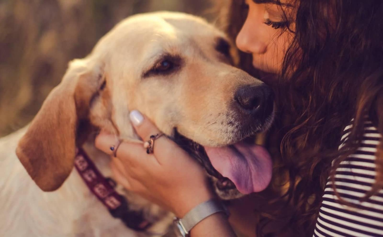 Having fun with my dog