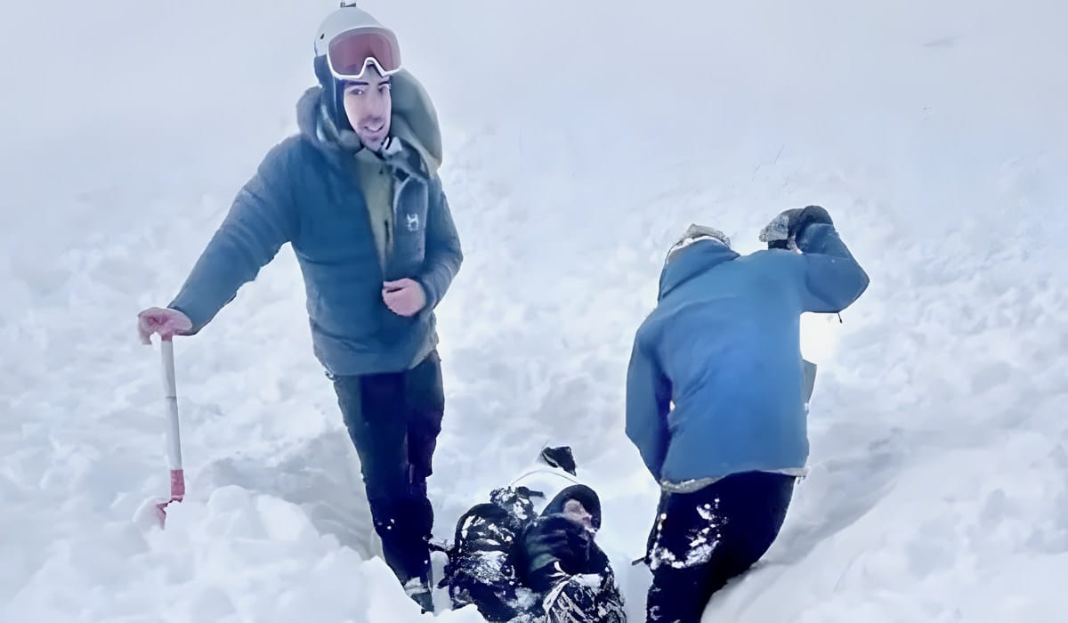 Milagro en la nieve: una pareja sobrevive a una avalancha en Ushuaia ...