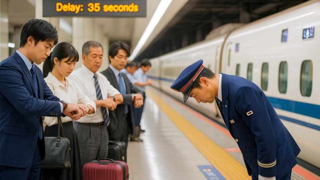 image En Japon un tren bala se retrasa 35 segundos y el conductor ofrece disculpas y reembolso 1068x601 1