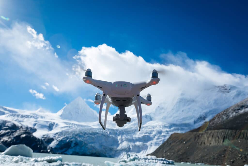 image flying drone taking picture of glacier lagoon in t 2023 11 27 05 04 48 utc scaled 1