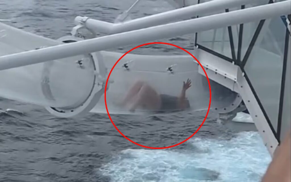 Pasajera de un crucero quedó atrapada en un tobogán de agua sobre el mar abierto: “Aterrador” image O46NGQJY3NCXFFTN6SISY7HAA4 1