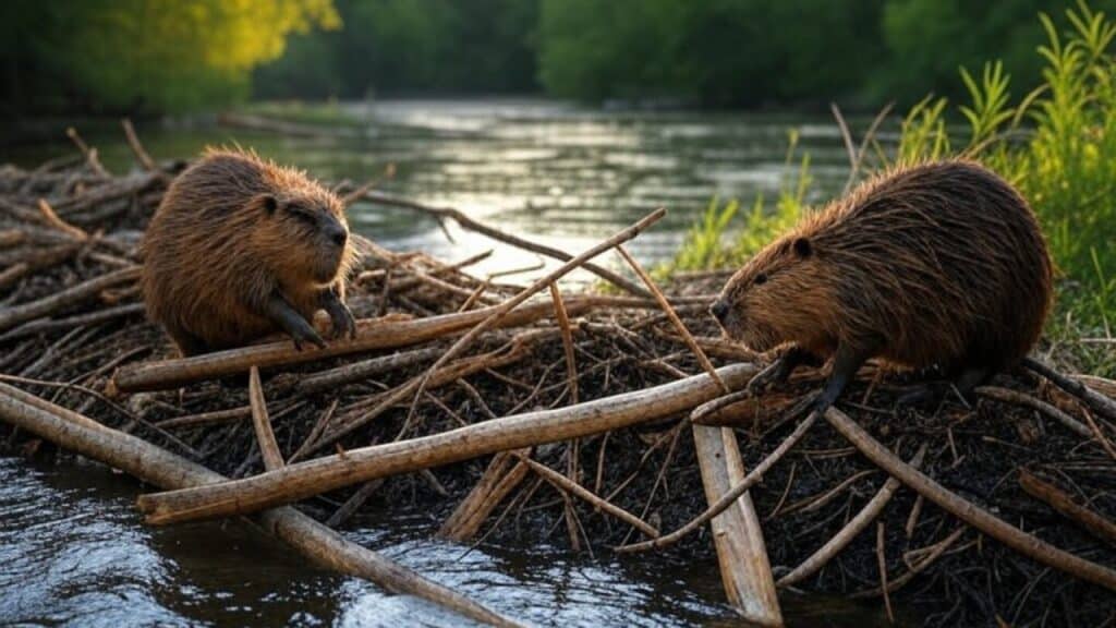 image los animales construyeron diques en dos dias imagen generada por ia grock L4URCLGHOJABTA4MJJSF6WRPVI