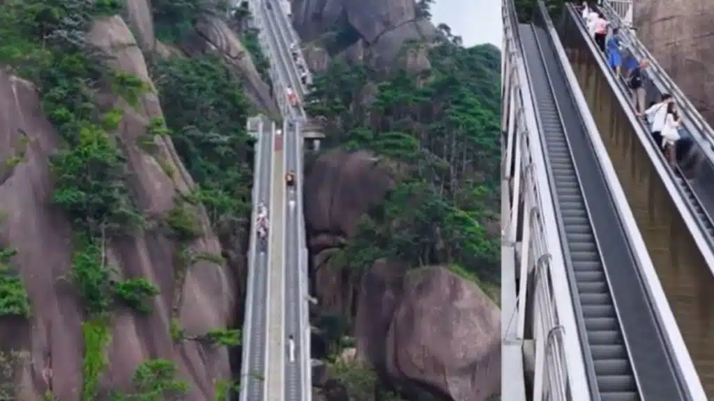 China inaugura las escaleras mecánicas al aire libre más largas del mundo: “la escalera a las nubes” image 68f2338e21126 1