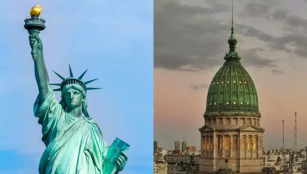 ¿Por qué la Estatua de la Libertad y otras construcciones antiguas son verdes? La ciencia detrás de un color histórico image estatua