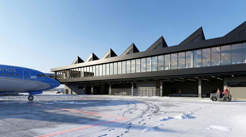 Anuncian una impactante renovación en el aeropuerto de Bariloche image BRC REN 251201 8 scaled 1