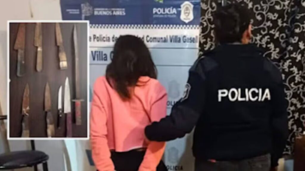 Escándalo en la costa: una mujer arrojó su propio dedo al mar como ofrenda Umbanda en Mar de las Pampas image se trata de la mujer de los cuchillos de villa gesell foto central de noticias madariaga ZX5KGWSMONDRPOWNDCSQ4FZC3E