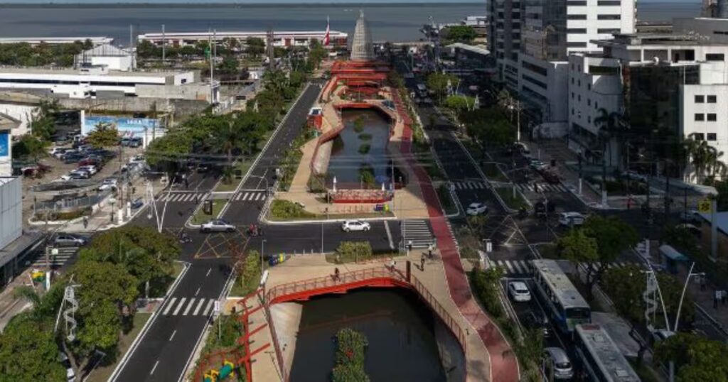 Inauguran la primera avenida con un río en su interior y se convierte en el nuevo orgullo urbano de Brasil image DJ4HDLMFPJD2ZBSIFQBL2EOZDI