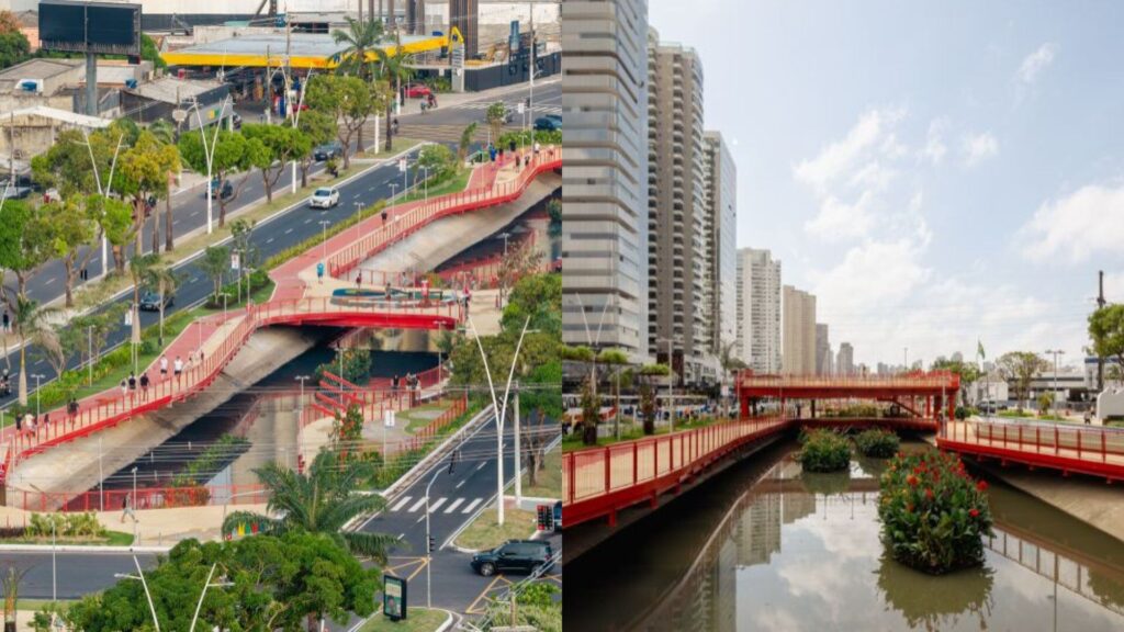 Inauguran la primera avenida con un río en su interior y se convierte en el nuevo orgullo urbano de Brasil image MLDBWO665ZFNHKVYJCTLAWU3IQ 1